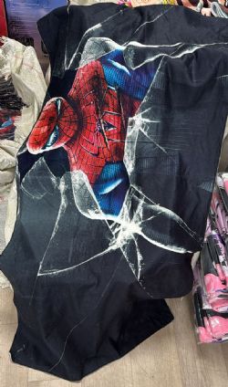 SERVIETTE - SPIDER-MAN (FOND NOIR)